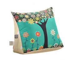 Druckentlastendes Ruhekissen, Unterstützung Keil Couch-Kissen for Erwachsene mit Kopfstütze, Bett Keil Stützkissen Kissen - Rücken-, Bein- und Knie Prop Up - Ideal for das Lesen