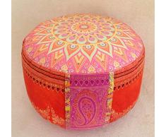 Meditationskissen Yogakissen HANDMADE Mandala