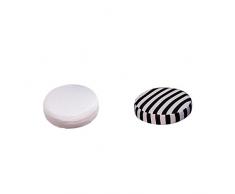 2er Set Hocker Stretchhusse Stuhlhusse Stuhlbezug für Barhocker Bistrohocker