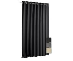 Verdunkelungsvorhang Blackout Vorhang Ösen blickdicht ca. 135x175 cm Gardine #1346 (beige)