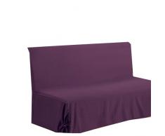 HomeMaison HM69451656 Sofabezug aus Baumwolle/Polyester, 200 x 140 cm, Violett