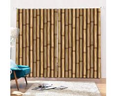 3D Isolierung Schattierung Vorhänge Bambusvorhang 2 Panel fit Kinder Vorhänge Für Wohnzimmer Schlafzimmer Blackout Kinderzimmer Vorhänge 150x166cm