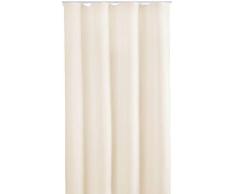 Bestlivings Blickdichte Gardine mit Kräuselband (140x245 cm/Beige), in vielen Variationen