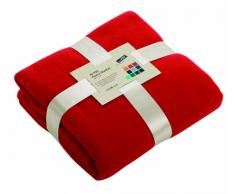 James & Nicholson Fleecedecke, red, 130x170 cm, JN950 rd