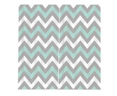 gfjfghfjfh Gestreifte Kultur-stilvolle 170X200CM Fenster-Vorhänge für Hauptküchen-Wohnzimmer-Schlafzimmer-Fenster-Dekoration