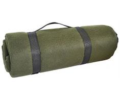 Wasserabweisende US Army Style Outdoor Fleece Decke Picknickdecke Schlafdecke Unterlage Oliv