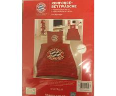 FCB FC Bayern München Fan Bettwäsche 135 x200cm 80x80cm