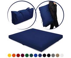 Present Mind Meditationsmatte Zabuton – Unterlage für Meditationskissen - Faltbar