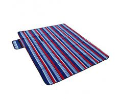 Outdoorer Picknickdecke XL Fleece, 150 x 180 cm, mit Streifen, Mod. 2014