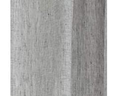 URBANARA Vorhang “Sameiro“ 100% Leinen, Chambray Webung, Einzelner Schal mit Tunnelzug Aufhang – 140cm x 320cm, Grau