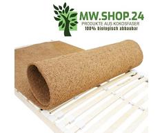 MW.Shop.24 Hochwertiger Kokosfaser für Lattenrost (140X200cm) - ATMUNGSAKTIVER/Anti-ALLERGISCH/GEGEN MILBEN Matratzenschoner - Schützende Matratzenunterlage - Made in EU