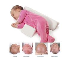 YUY Baby Shaping Styling Kissen Anti-Rollover Seite Schlafkissen Dreieck Baby Positionierungskissen,Pink