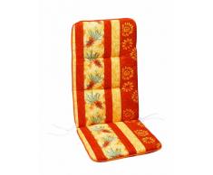 Best 05100666 Sesselauflage nieder 100 x 50 x 6 cm, Dessin 0666