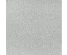 Hochqualitativer Vorhang nach Maß Oxford, Gardine nach Maß, Kräuselband, Schlaufen, blickdicht, 6 verschiedene Farben, Maßanfertigung, Gardinen nach Maß, (Light Grey, 200cm)