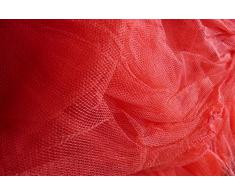 Moskitonetz in Koralle Hell Rot 12,5 m Umfang Mückenschutz Fliegennetz Netz Ø 65cm Baldachin