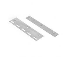 Befestigungsplatte für Lamellen Lamellenvorhang PVC-Streifenvorhang Länge 20cm