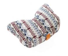 #DoYourYoga® Yogahörnchen/Yogakissen Karim - gefüllt mit Bio-Dinkelspelz (KBA) - waschbarer Bezug/hoher Sitzkomfort - ideal als Meditationskissen, Sitzkissen & Wohnkissen 9