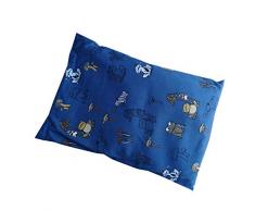 CareLiv Dinkelkissen mit Bezug Nackenkissen Kissen Körnerkissen Wärmekissen (20 x 30, Frosch)