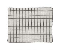 GIESSWEIN Decke Höfen - Walkdecke aus 100% natürlicher Lammwolle, Warme Decke, Hochwertige Tagesdecke, Kuschelig Weich, Wolldecke aus Reiner Schurwolle, Schurwolldecke, 190 x 145 cm