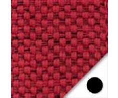 Rollmayer Vorhang mit Ösen MELO (C6 Rot, 140x240 BxH). Blickdicht Gardinen für Schlafzimmer, Kinderzimmer, Wohnzimmer, 1 Stück