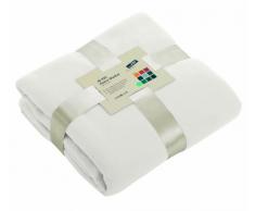 James & Nicholson Fleecedecke, off-white, 130x170 cm, JN950 owh