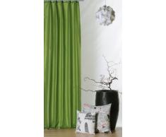 Dekoschal Übergardine Franziska Vorhang lichtdurchlässig Kräuselband Gardine #283 (grün)