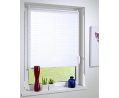 DecoProfi Plissee, Stoff, Weiß, 35 cm x 130 cm