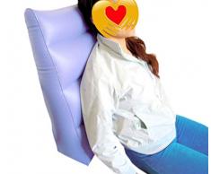 QINAIDI Aufblasbares Anti Dekubitus Kissen/Rollstuhl Anti Dekubitus Kissen für Das hintere Bein Fuß Fersen Hals Bett Patientdrehende Auflage Dreieck ältere Pflegematte