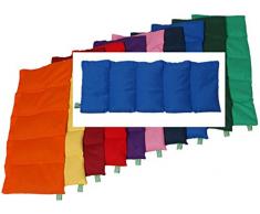 Körnerkissen Kühlkissen royalblau Dinkelkissen Wärmekissen 50x20cm