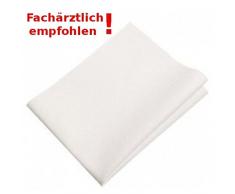emotionworld - 50x90 cm Wasserdichte Betteinlage weiss