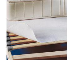 Setex Matratzenunterlage, Polyester, Weiß, 90 x 190 cm