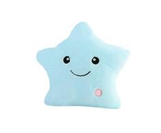 Goodtimera LED Stern Kissen Kissen Leuchtend Stern Plüsch-Kissen Camping Reise Weiches Kissen Plüschtier Spielzeug Für Kinder