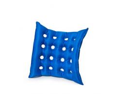 JIAJU Rollstuhl Aufblasbare Kissen Haushalt Mit Platz Loch Medizinische Kissen Aufblasbare Sitz Matratze Anti Dekubitus Rollstuhl Sitzkissen Blau