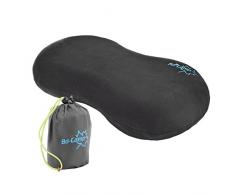 Camping Kopfkissen aufblasbar 50 cm Microfaserbezug in Transportbeutel