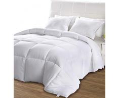 Utopia Bedding Bettdecke - Sommerdecke 680g Füllung - Microfaser Steppdecke (155 x 220 cm)
