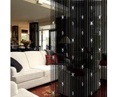 YDFXWXZ Crystal Peraded Vorhang Tassel Vorhang,partition Tür Vorhang Perlenvorhang Tür Bildschirm Wohndekor Teiler Kristall-Tassel-Bildschirm-c 150x200cm(59x79inch)