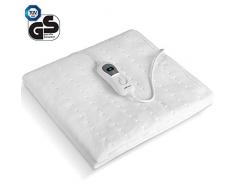 MVPower Wärmeunterbett,150X80cm Heizdecke mit 3 Temperaturstufen und Schnellheizung mit Abschaltautomatik, Überhitzungsschutz,waschbar wärmedecken für alle gängigen Matratzen