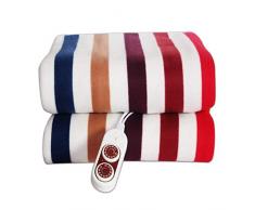 Wärmeunterbett Heizdecke, Mit 9 Temperatureinstellungen Überhitzungsschutz Heizdecke Mit Automatischem Abschalt Seelenfrieden Die Ganze Nacht Zu Schlafen,150x70cm