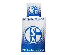 FC Schalke 04 Bettwäsche Raster 135x200cm
