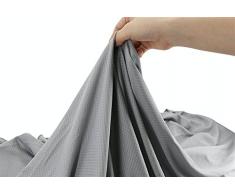 PRIME ART WOOD Bambus Handtuch Bambus Reisehandtücher 160x80 cm 160 80 80x160 Grau Graue Microfaser Handtuch Bambus Reisehandtuch Bambus Handtücher L Bambus Badetuch Reisebadetuch Bambushandtücher