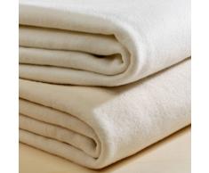 Cotonea Molton Matratzenauflage aus Bio-Baumwolle kochfest 90x200 cm