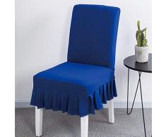 YUNSW Einfarbig Stuhl Abdeckung Spandex Stretch Elastische Stuhl Deckt Hussen Für Esszimmer Bankett Hotel Küche Hochzeit