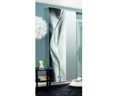 Home Fashion 87313-703 Schiebevorhang Digitaldruck Halifax, Deko, 245 x 60 cm, grau