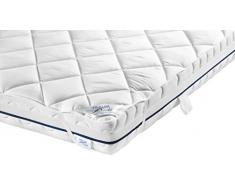 Traumnacht Komfort Microfaser Matratzenschoner, 200 x 200 cm, weiß