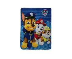 SETINO 720-413 Paw Patrol Fleece Decke Kuscheldecke Tagesdecke 100x140cm