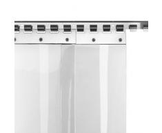PVC-Lamellenvorhang Streifenvorhang Lamellen 20cm Br 1,0m Br. 2,0m H.