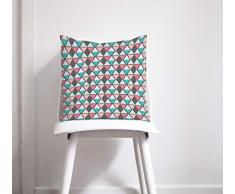 Graue Dreieckskissen, 45 cm oder 60 cm Sofakissen