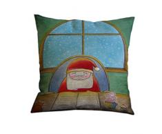 Amybria Kissenbezug Dekokissen Fall Startseite Sofa Kissenbezug Weihnachten Leitmotiv 6