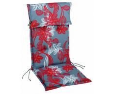 Best 01101111 Sesselauflage nieder STS 100 x 50 x 8 cm, Dessin 1111