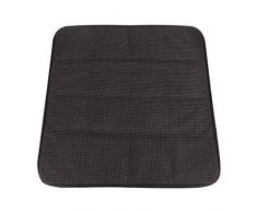 JINTN Atmungsaktives Netzkissen Bambuskohle Stuhlkissen Anti-Rutsch Sitzkissen Gartenstuhlkissen Sitzauflage für Auto, Büro, Rollstuhl, 45 * 45CM